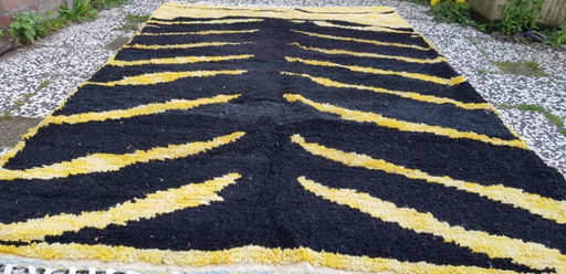 Handgeknüpfter Berber-Wollteppich, 253 x 162 cm