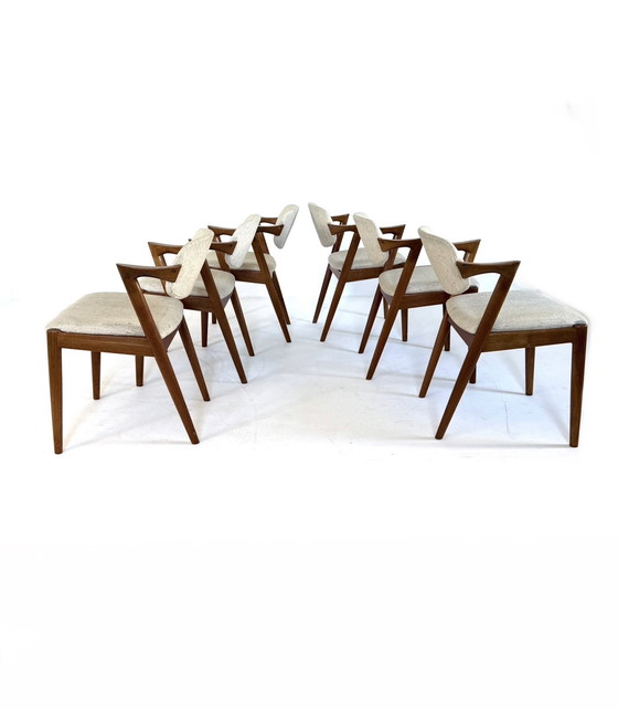 Image 1 of 6x modelo nº 42, Kai Kristiansen, Schou Andersen '60