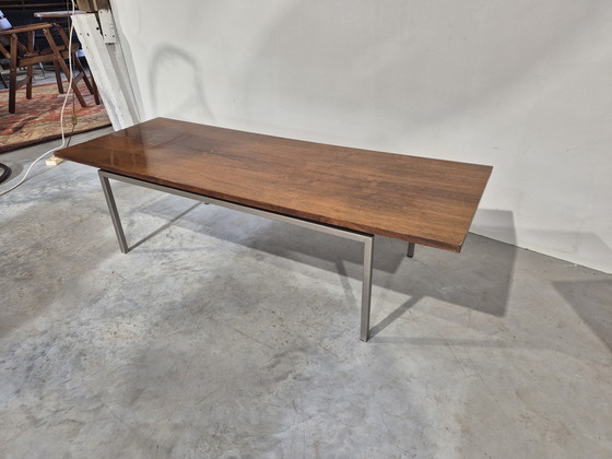 Image 1 of Mesa de centro de mediados de siglo con tapa flotante