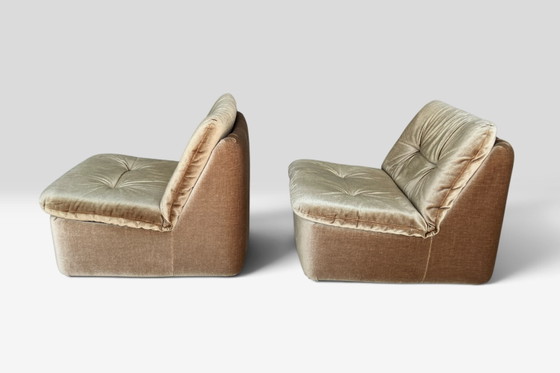 2 poltrone vintage verdi Cor "Ambo" di Jo Otterpohl – Divani modulari, Textile (photo 5 of 13)