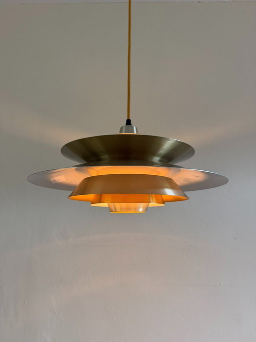 Vintage Lyskaer hanglamp - Bent Nordsted - Deense meerlaagse lamp