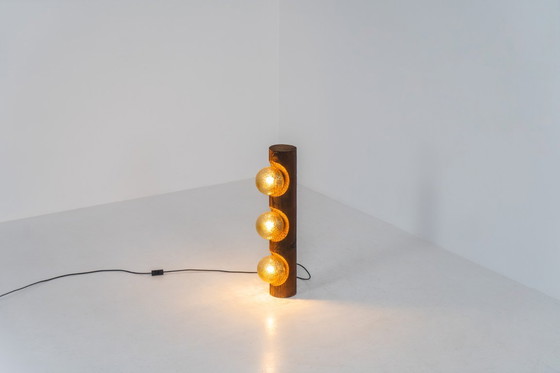 Image 1 of Sculptural floor lamp by Temde Leuchten (Switzerland, 1970s).