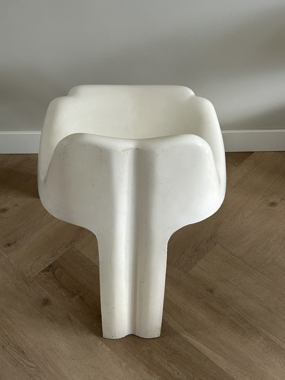 Juego de 4 sillas Patrick Gingembre ‘Ginger’ – Paulus, Francia, ca. 1970 – Sillas de comedor, Fiberglass (photo 4 of 11)
