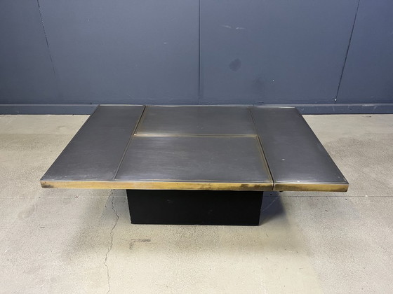 Image 1 of Hidden bar coffee table by Belgochrom, 1970s