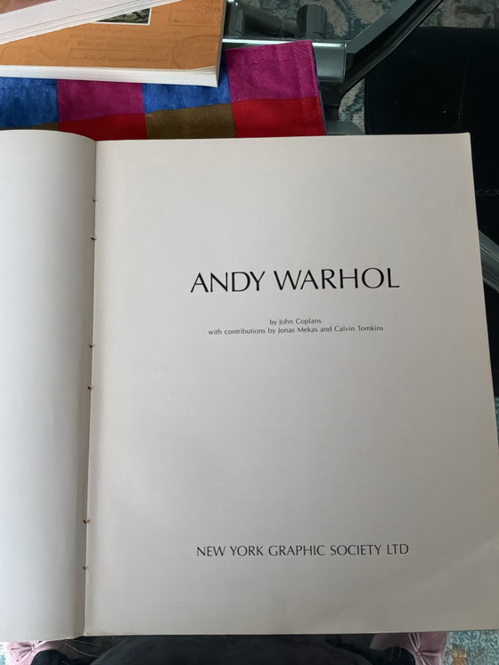 Andy Warhol Buch – Kaffeetisch-Bücher, Papier (photo 4 of 5)