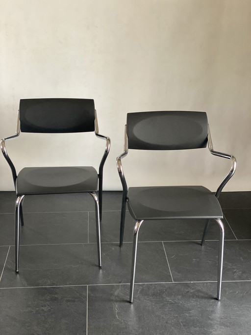 2x sedia da pranzo Effezeta Luna
