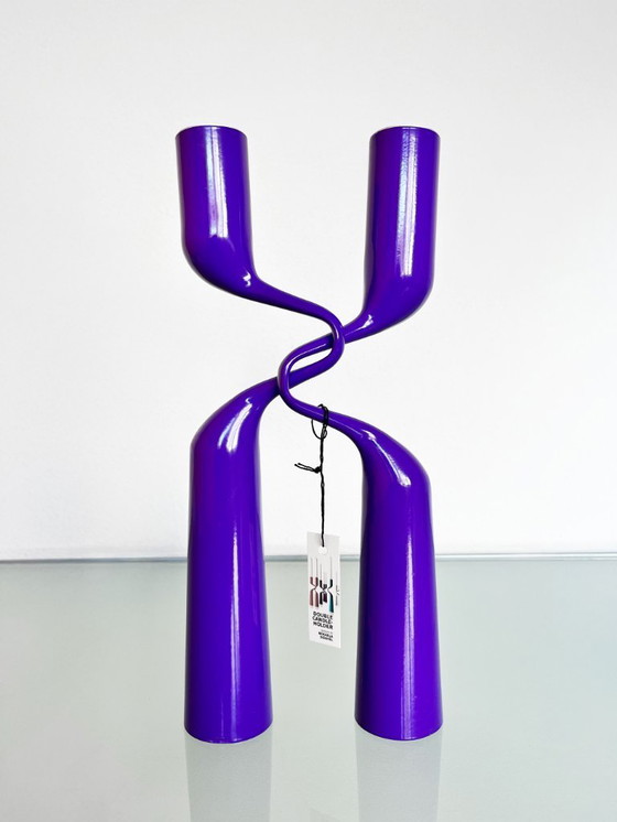 Image 1 of Vintage Menu Mikaela Dörfel tango kandelaar NOS