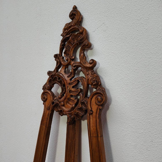 Image 1 of Cavalletto antico in stile rococò. Supporto per pittura, cavalletto