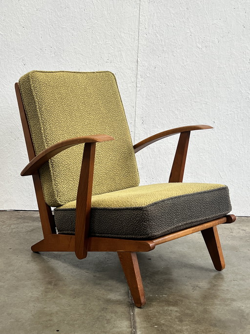 Vintage Armchair, Mid - Century, Netherlands 1950's