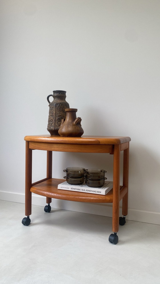 Image 1 of Tavolino/tavolo vintage in legno di Salling Stolefabrik dalla Danimarca