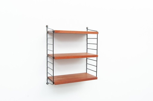 Étagère murale en ficelle de Kajsa & Nisse Strinning, années 1950