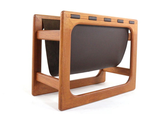 Image 1 of Salin mobler vintage magazine holder magazine rack Danish