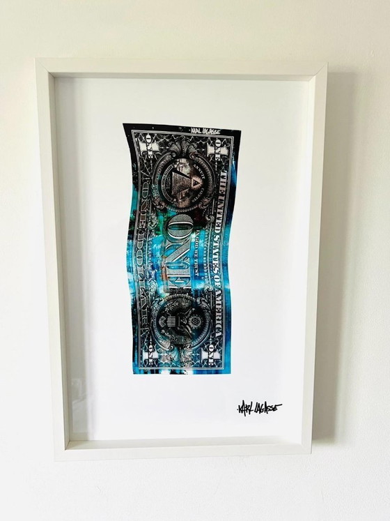 Image 1 of Karl LAGASSE - Nuevo Arte Dólar 40 - Serigrafía del Artista
