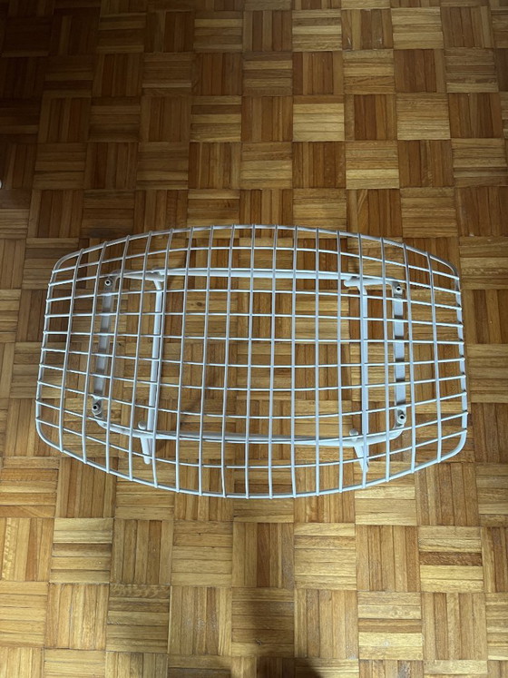 Originele Knoll International stoelen (set van 3) en bijpassende voetenbank – Fauteuils, Metal (photo 10 of 11)