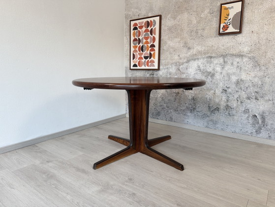 Danish Rio rosewood dining table – Up to 314 cm – Mid-Century – Bernh. Pedersen & Søn (photo 4 of 15)
