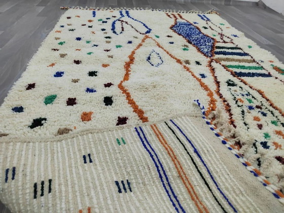 Alfombra marroquí de pura lana 2,5 x 1,5 m – Wool (photo 9 of 11)