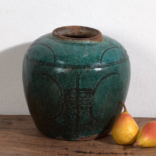 Antieke Aziatische vaas (ca. 1820) #43