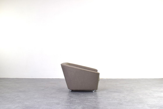 Image 1 of Ruimtevaart-achtige Duitse loungestoelen uit de jaren 60, set van 2