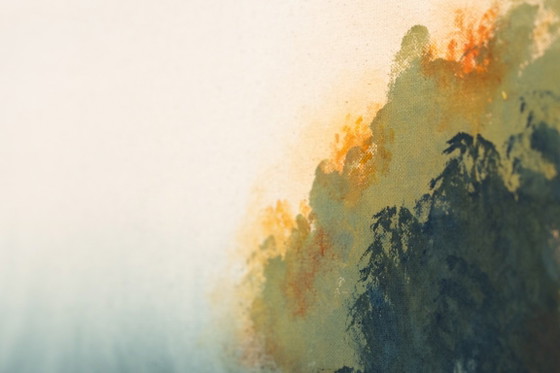 Wildzwemmen bij zonsondergang – Schilderijen & Tekeningen, Canvas (photo 15 of 18)