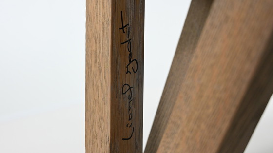 Image 1 of Lionel Jadot, Important Daybed in Cowhide, Leather and Oak. C.2010