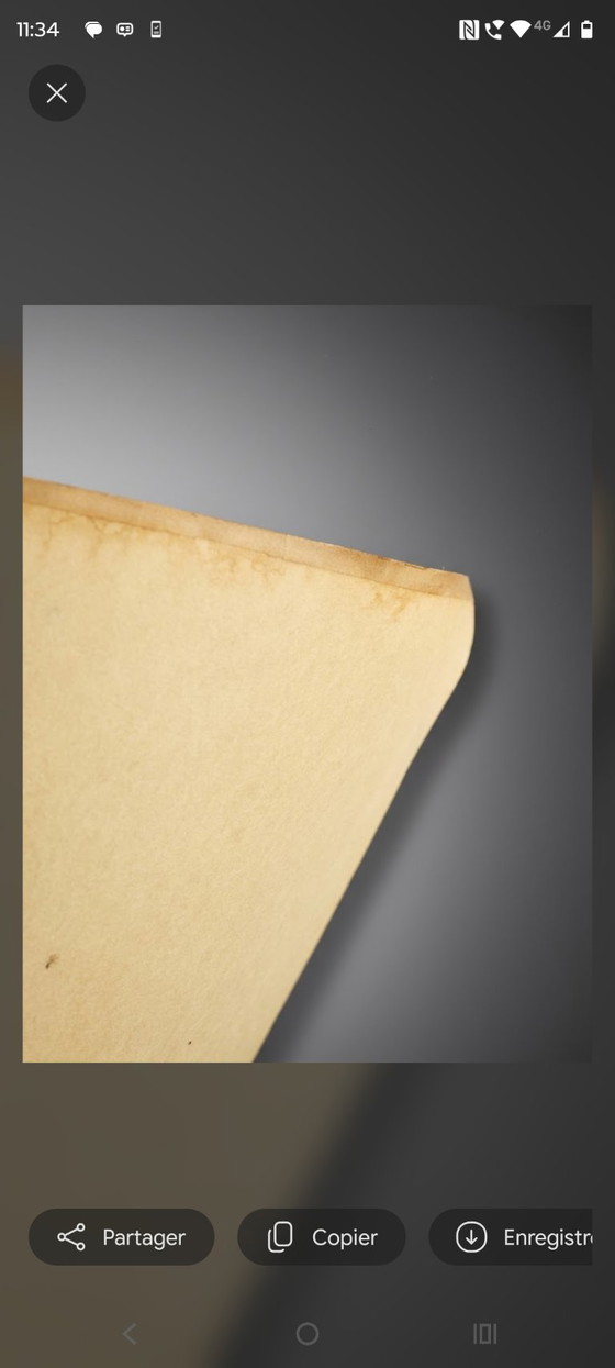 Floor light by Hans Eichenberger for Keller Matalban – Metal, Textile (photo 5 of 5)