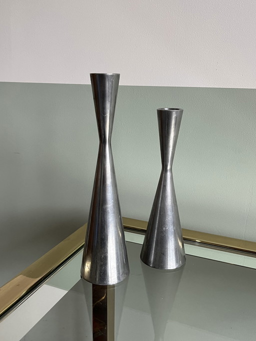 Conjunto de candelabros Götta Erika Pekkari para Ikea vintage