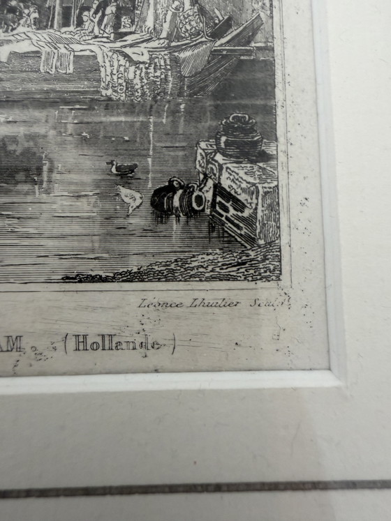 Lithograph Rotterdam Cathedral – Lithographs & prints, Wood (photo 3 of 6)