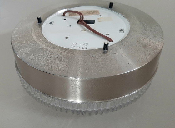 Image 1 of Lampada da soffitto in vetro ghiaccio Kaiser Leuchten