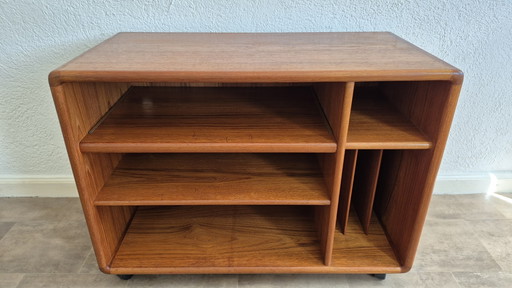 Dyrlund Teak Record Trolley | Mid-Century Danish Design – tv meubelen, Wood