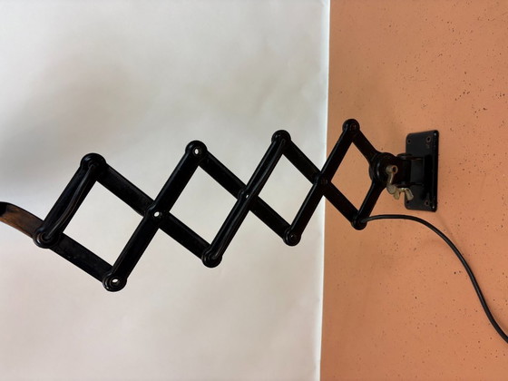 Image 1 of Lámpara de pared de tijera Kaiser Idell 6718 de Christian Dell para Kaiser Idell (década de 1930)