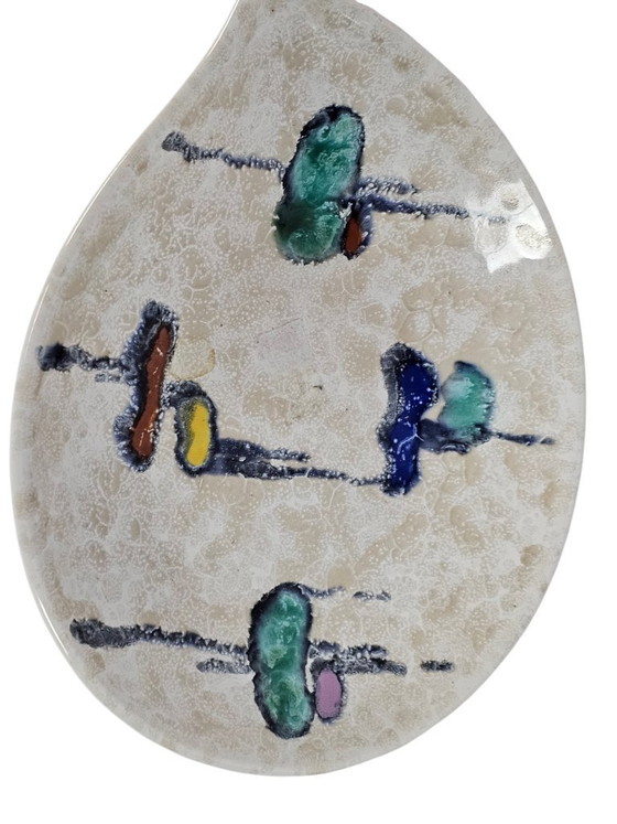 Image 1 of Regina - firma Van der Want & Barras - Floris Meydam - Kunstaardewerkfabriek - WB - handpainted - schaaltje - 1945-1970