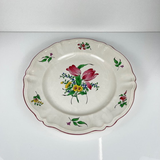 Image 1 of Gebaksbord "Reverbere" van KG Lunéville