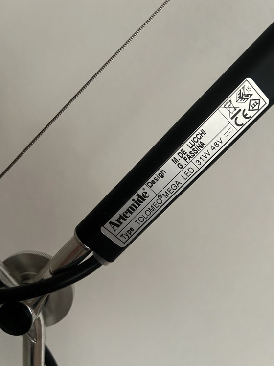 Artemide Tolomeo Tischleuchte, Stehleuchten, Metall, Aluminium, Schwarz (Foto 4 von 4)