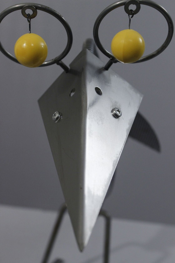 Image 1 of Yvan Pestalozzi "Lozzi" - Lampada Raven Serie Birdie 1992 Ed. Lacri Italia 1995