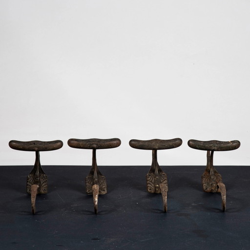 Set de 4 Ganchos de Pared de Metal Liberty