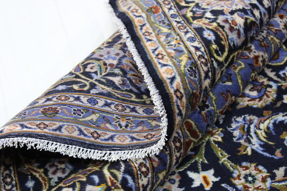 Image 1 of Original Handgeknüpfter Perserteppich Keshan 396 X 300 Cm Sehr Top Zustand Fein