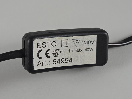 Image 1 of 1990 Postmoderne ESTO Spiral Adjustable Desk Light - Vintage Directional Table Lamp From Estonia.