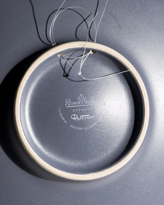 Image 1 of Piatto da portata in porcellana artistica "Liguria" Gilbert Portanier Rosenthal