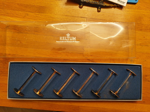 6x portacuchillos de Keltum Royal van Kempen & Begeer