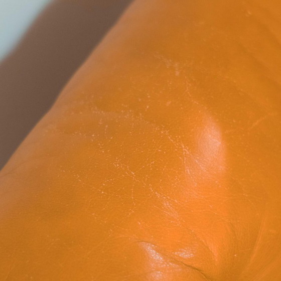 Image 1 of 1x Poltrone vintage Coronado in pelle marrone del 1970 di Tobia Scarpa per C&B Italia