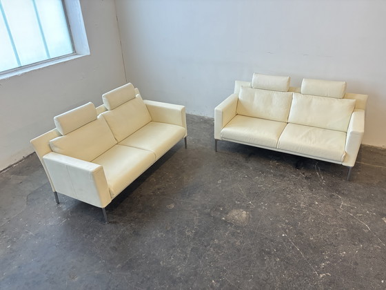 Image 1 of Walter Knoll Jason Designer Group Pelle 1A Condizioni Bianco sporco