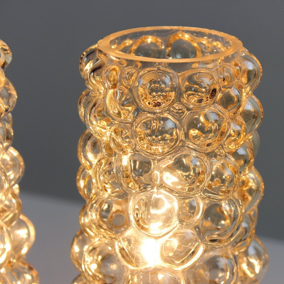 Image 1 of Lámparas de mesa de la era espacial de Helena Tynell para Orion Leuchten, década de 1960, juego de 2