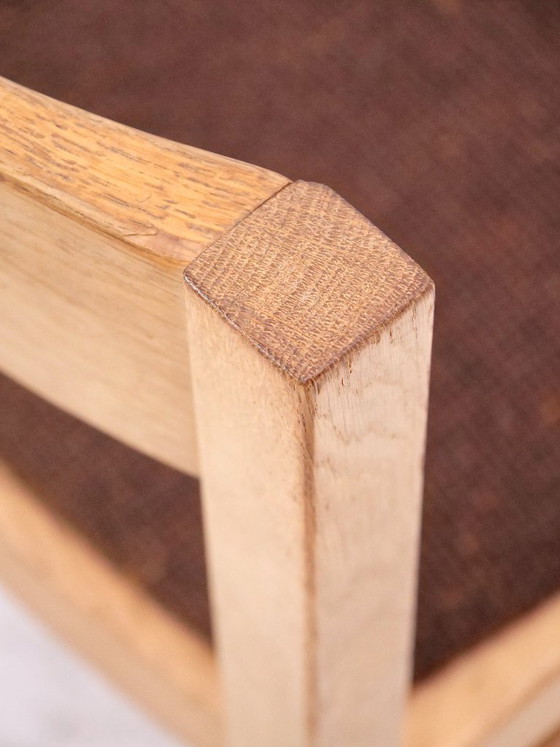Brutalistisch Design Massief Licht Eiken Salonstoelen Jaren 70, Set van 6 – Eetkamerstoelen, Wood (photo 14 of 26)