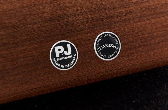 Image 1 of Poltrona Senator Mid-Century con schienale alto in teak di Ole Wanscher per Poul Jeppesen