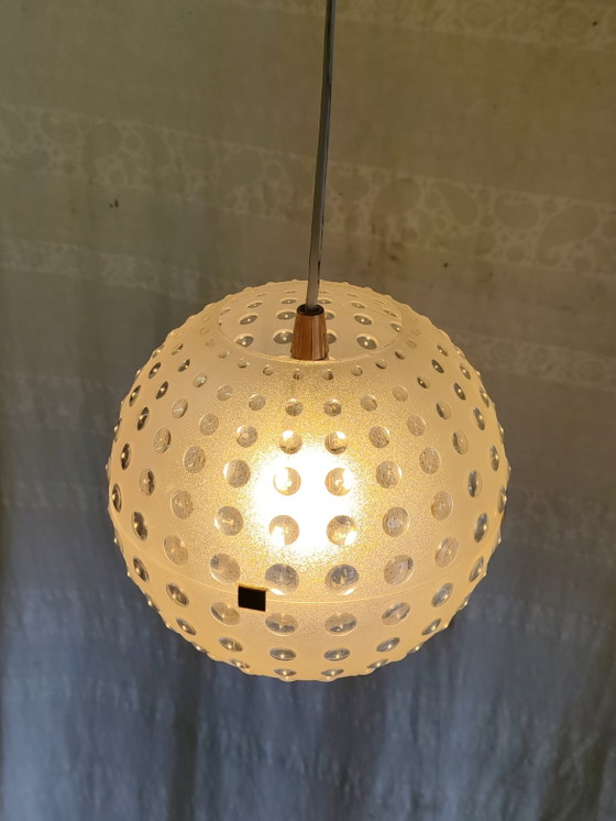 Lampada a sospensione di Rotaflex (Francia) - Anni '70 – Lampade a sospensione, Plastic (photo 7 of 8)