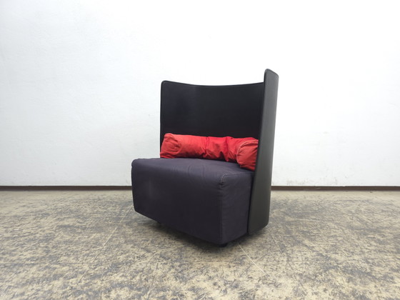 Image 1 of Zanotta Campiello leren fauteuil vintage fauteuil design fauteuil leren fauteuil