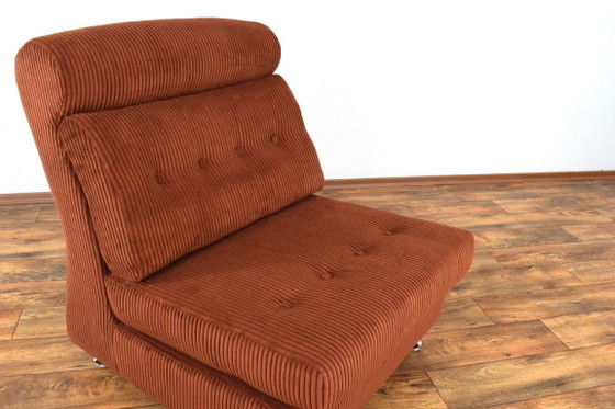 Mid-Century Italian Lounge Chairs, 1970s, Set of 2 – Loveseats, Textile (photo 14 of 17)