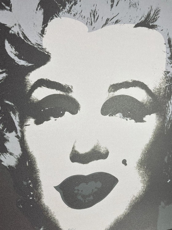 Image 1 of Litografía "Marilyn Monroe" del Museo de Arte Carnegie de 1986, basada en Andy Warhol