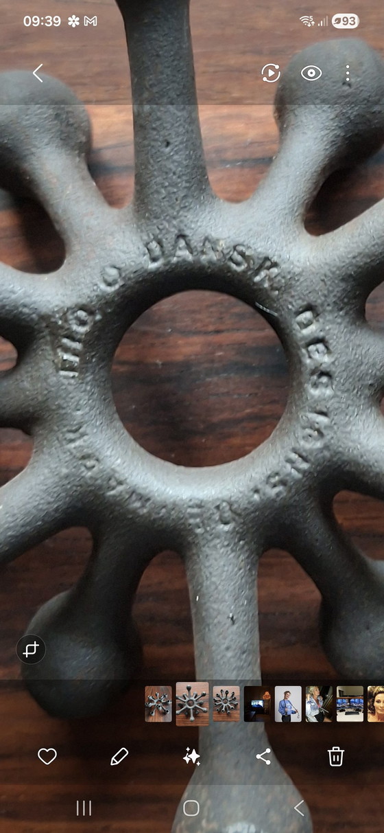 Image 1 of Portavelas Jens Quistgaard Diseño danés