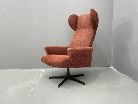 Image 1 of Eastern European Swivel Armchair from Drevotvar, Czechoslovakia, 1970s
